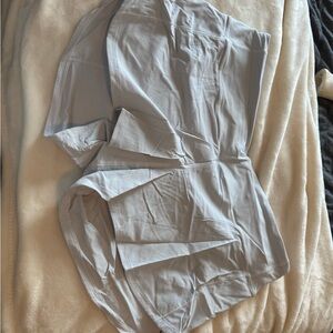 White lululemon shorts